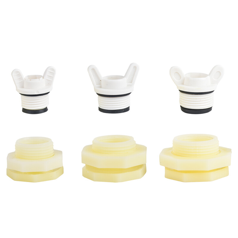 1/2 3/4-tolline PVC vaheseina veepaagi pistiku adapteri liitmik koos pistikutega koostu drenaaž vihmatünnide akvaariumide jaoks