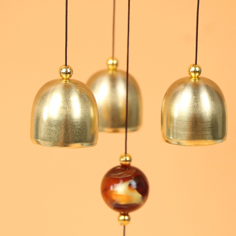 Fengshui tuulekella õues rippuv metallist kell Lucky tuulekella kaunistus selge heliga tuulekella kaunistus Hea rippuv võlu