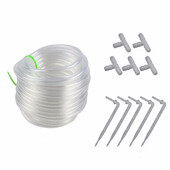 Συσκευή αυτόματου ποτίσματος Quick Connector Tee Cross Plug Connector 5m σωλήνας νερού Drop Arrow Αξεσουάρ συστήματος άρδευσης