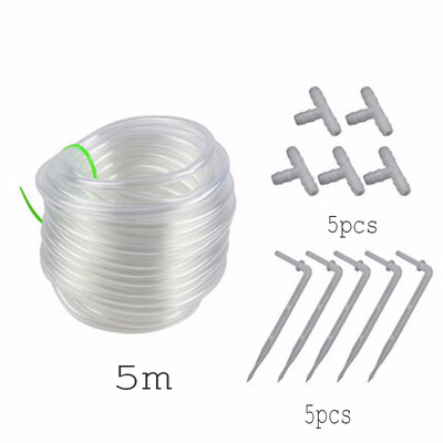 Συσκευή αυτόματου ποτίσματος Quick Connector Tee Cross Plug Connector 5m σωλήνας νερού Drop Arrow Αξεσουάρ συστήματος άρδευσης