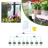 Garden Gadget Συσκευή άρδευσης με σταγόνες Σύστημα χρονοδιακόπτη αντλίας Αυτόματο σύστημα ελέγχου αντλίας ποτίσματος Flower Plant Home Sprinkler 8/4/2 Head