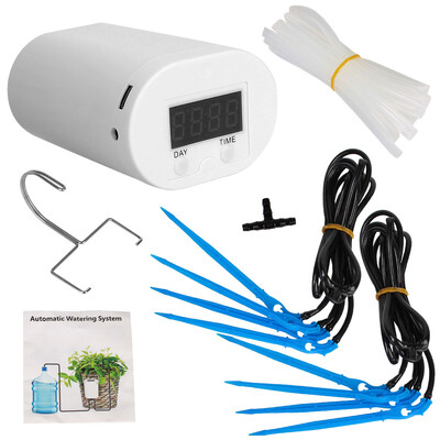 Garden Gadget Συσκευή άρδευσης με σταγόνες Σύστημα χρονοδιακόπτη αντλίας Αυτόματο σύστημα ελέγχου αντλίας ποτίσματος Flower Plant Home Sprinkler 8/4/2 Head