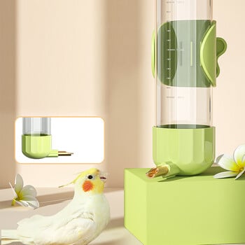 200ML Bird Feeder Water Drinker Automatic Parrot Feeder Cage Water Fountain Plastic Pet Supplies for Parrots Pet Supply Parrot