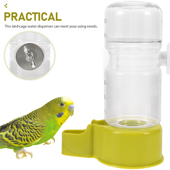 Bird Cage Water Feeder Automatic Dispenser Parrot Drinker Food Container Αξεσουάρ