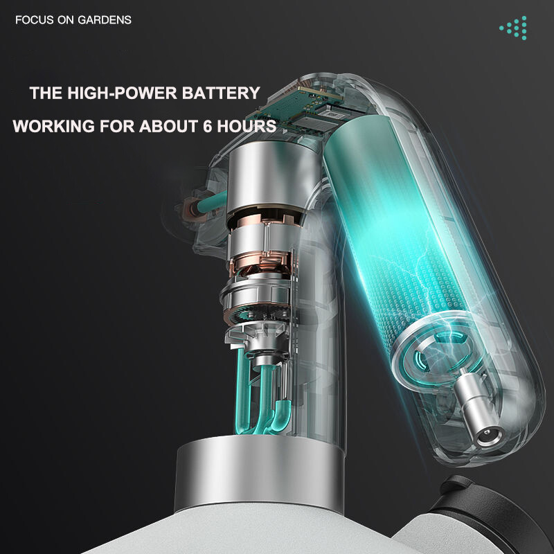 900ml/2L електрическа лейка 2000mAh USB зареждане електрическа автоматична пръскачка регулируема дюза инструмент за напояване на градината