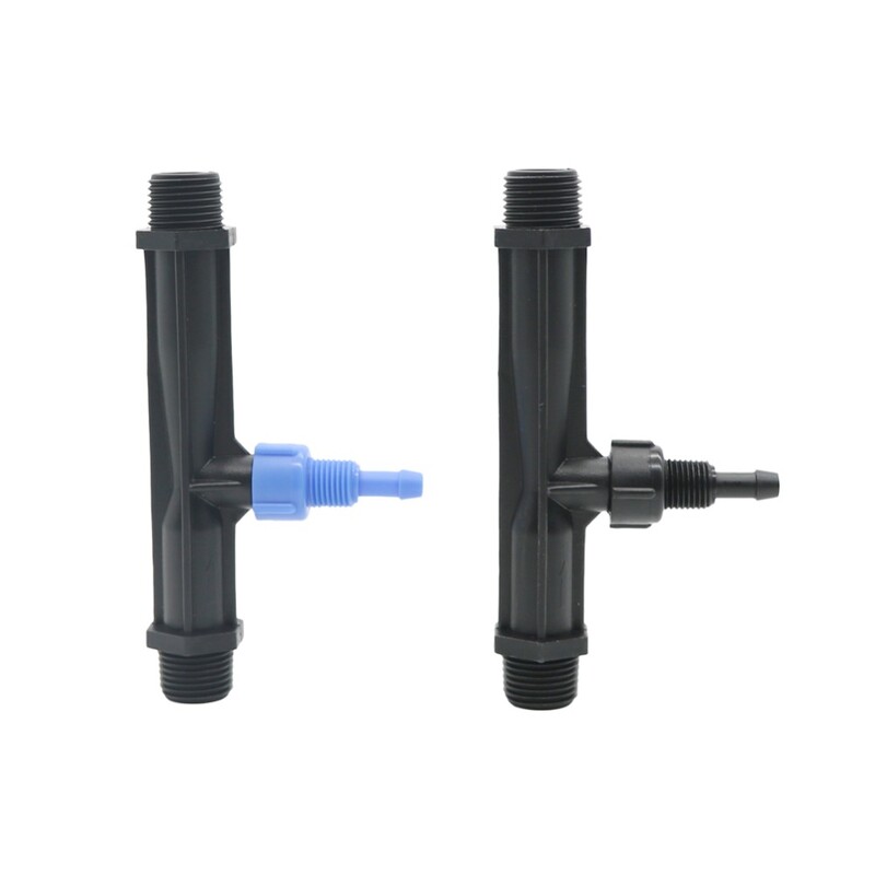 1/2",3/4",1" комплект инжектори за напояване Вентури миксер за торове Земеделие Градина Водна тръба Градина Гореща вана Спа Озон инжектор