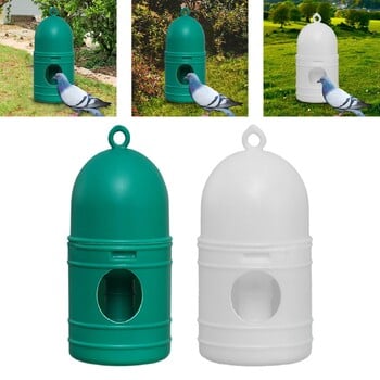 Parrot Water Dispenser Breeding with Handle Bowls 1L Pigeon Drinker Drinking Cup for Ducks Coop Chicks Poultry Supplies Cage