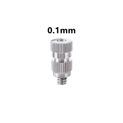 50Pcs Ψεκαστήρας Ψύξης Ψύξης Υψηλής Πίεσης 3/16" 0,1~0,5mm Ακροφύσιο κατά της ομίχλης Garden Agriculture Irrigation Humidify