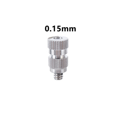 50Pcs Ψεκαστήρας Ψύξης Ψύξης Υψηλής Πίεσης 3/16" 0,1~0,5mm Ακροφύσιο κατά της ομίχλης Garden Agriculture Irrigation Humidify