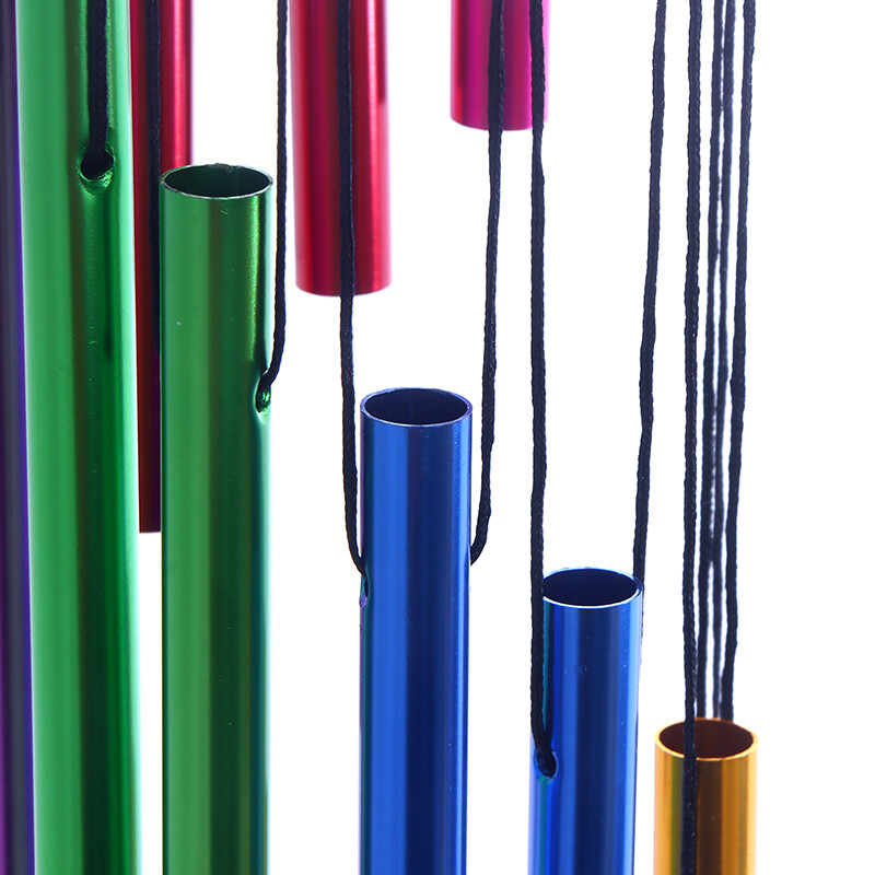 12 toruga alumiiniumtoru metallist tuulekellaga kodu ja õueaed tuulekella ehete ripats