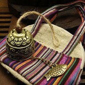 1 τμχ Δράκος/ψάρι Feng Shui Bell Blessing Good Luck Fortune Crafts Κουδούνι Διακοσμητικό μενταγιόν Κουδούνι Διακοσμητικό κρεμαστό κρεμαστό W B5i6