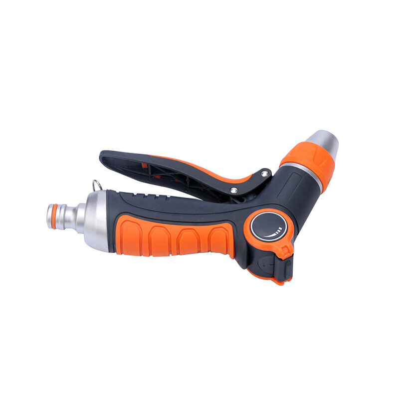 Маркуч, пистолет за пръскане с вода, регулируем пистолет за автомивка, градински спрей, преносим пистолет за високо налягане, спринклерна дюза, градинска водна струя