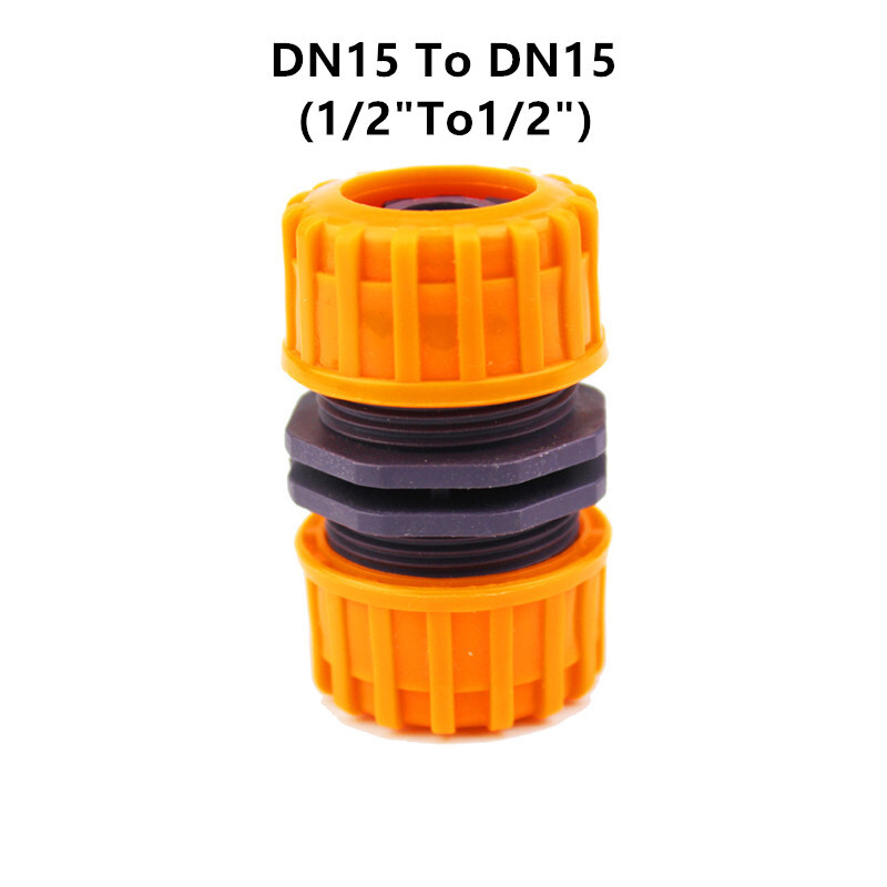 Съединител за градински маркуч 1/2 3/4 1-инчов съединител за тръба Спирателен съединител за вода 32/20/16 мм Ремонтна фуга Напоителна система