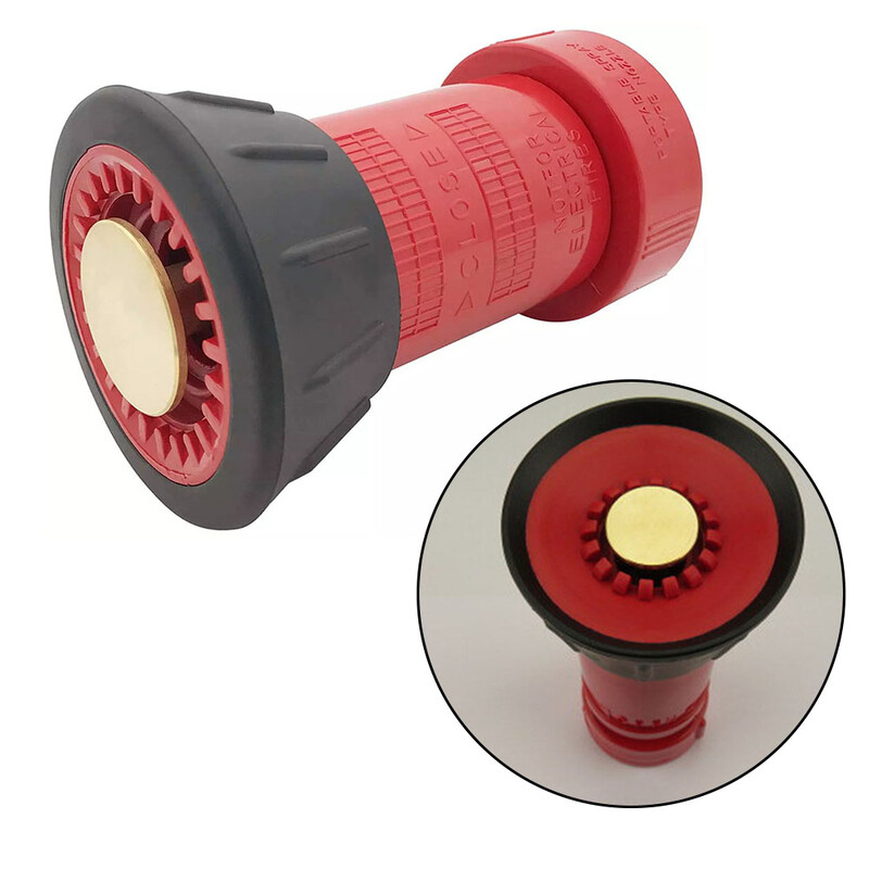 1 tk tuletõrjevooliku otsik 1-1/2-tolline raskeveokite düüs kõrgsurvepumba sprinkler Aiavooliku pihustusotsik Muru kastmisvihmut