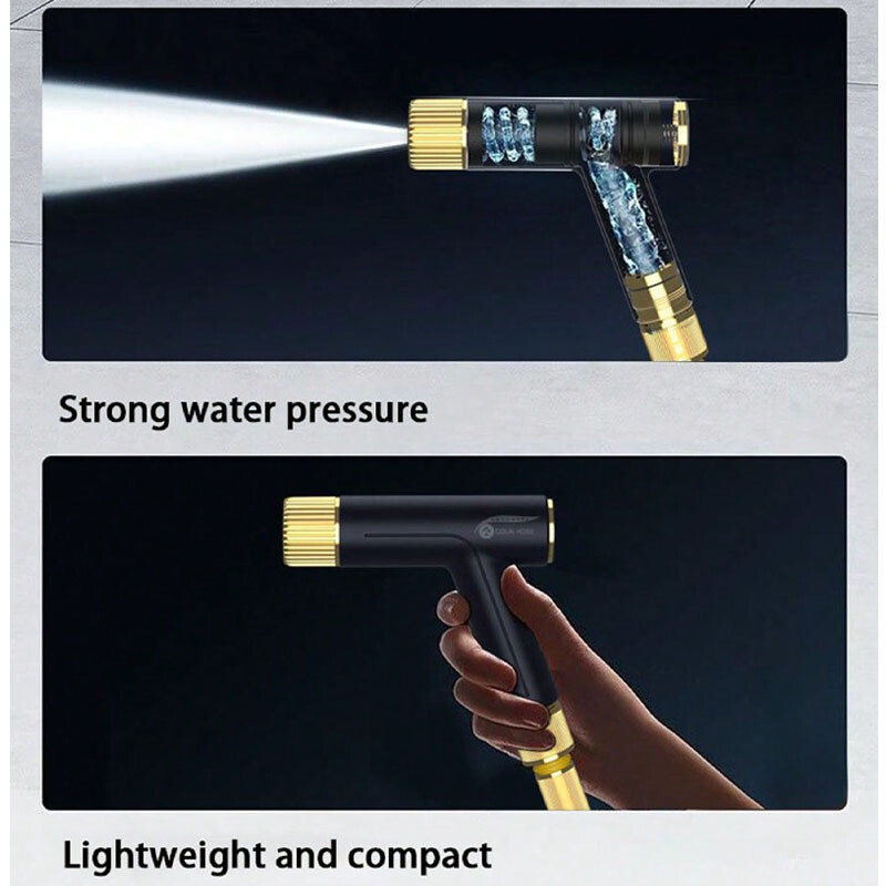 Aiavihmutil on mitu režiimi ja otsikut saab pöörata ja reguleerida, kasutada aia kastmisvahendina