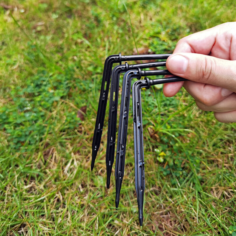 OASIS kasvuhoone tilkniisutus, 4-suunaline 3/5 mm tilkinool, 2-suunaline saatjaga kastmissüsteem Bonsai Garden jaoks 10/20 komplekt