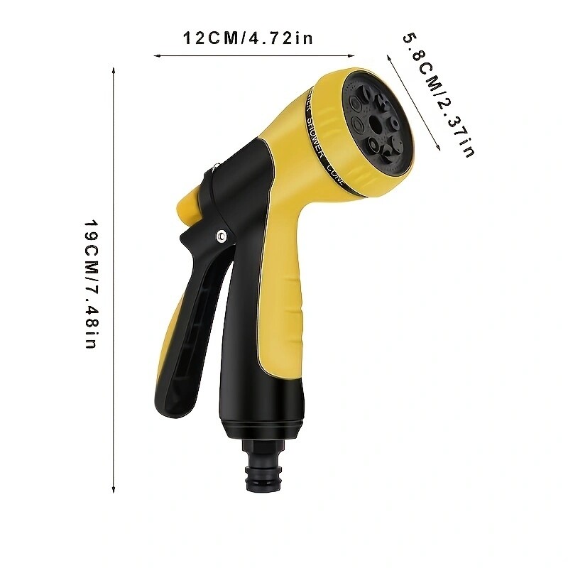 1PC8 funktsioon Aia veepüstoli vihmutus Aia kõrgsurve autopesuri veepüstol Aia kastmisvimut