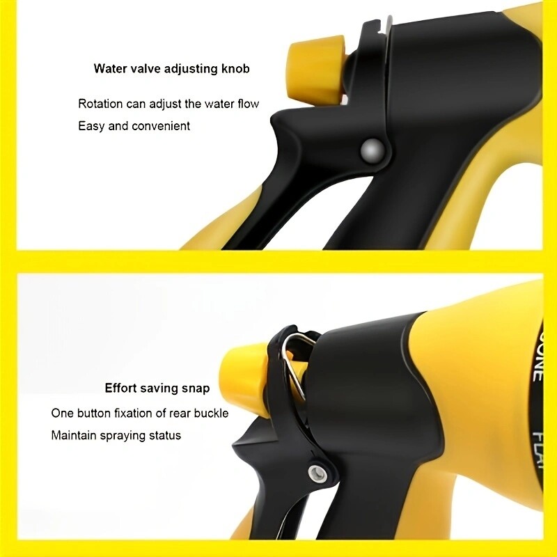 1PC8 funktsioon Aia veepüstoli vihmutus Aia kõrgsurve autopesuri veepüstol Aia kastmisvimut