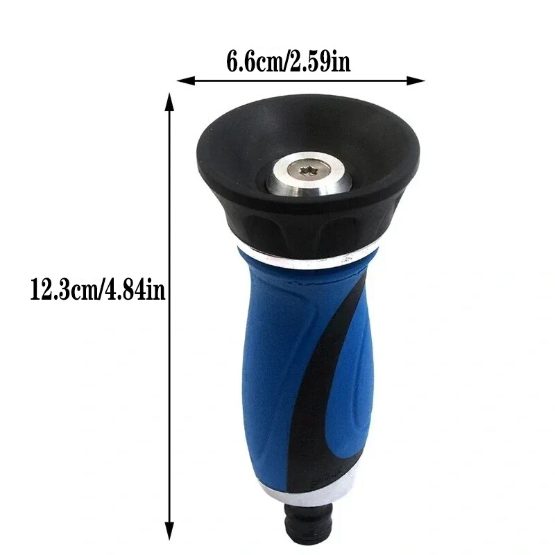 Vejos purškimo laistymo reguliuojami režimai Sodo įrankiai, skirti sodo plovimui automobiliui aukšto slėgio vandens reguliuojama žarna purškimo antgalis