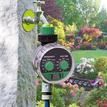 Garden Ball Valve Automatic Electronic Water Timer Home Garden Irigation Timer 0 Σύστημα ελέγχου πίεσης νερού λειτουργίας