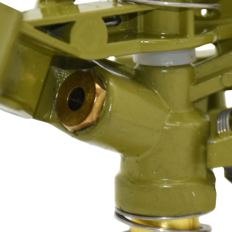 1/2 3/4 инча метален пулсиращ разпръсквач 360 градуса въртяща се кобилица разпръсквачи за поливане на трева за градинска напоителна система 1 бр.