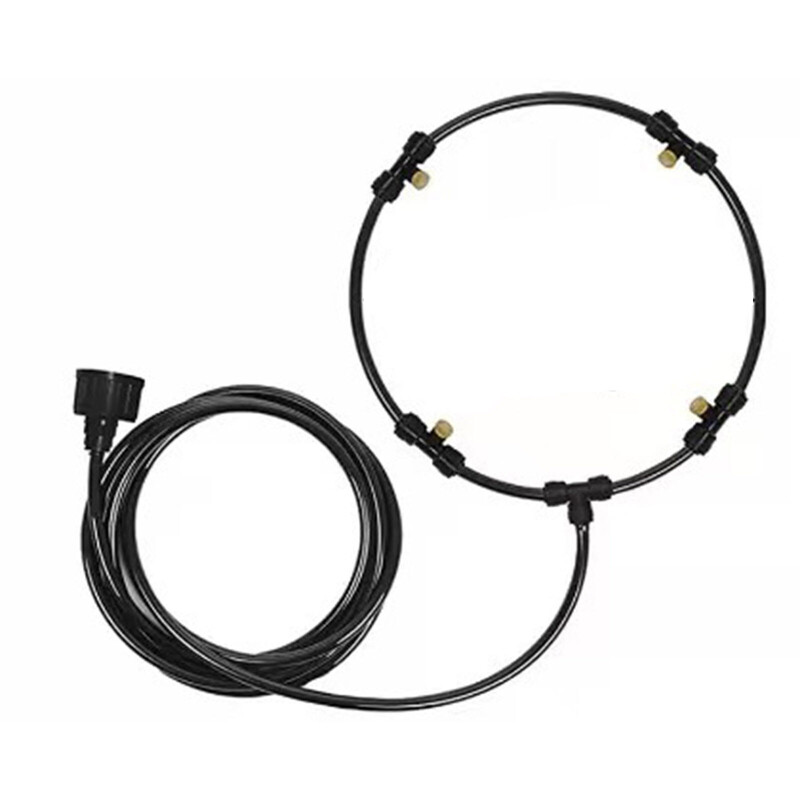 16-tolline uduventilaator Cool Patio Water Mister pihustikomplekt väliaia jahutamiseks