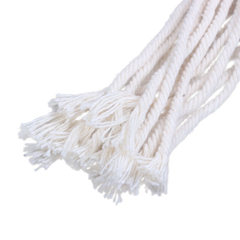 Makramee riidepuu siseruumides, välistingimustes seinale riputatav istutusmasina korv – puuvillane köis Moodne Boho kodukaunistus