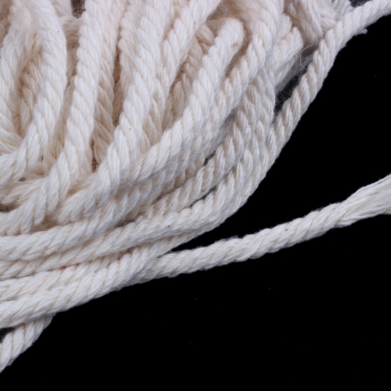 Makramee riidepuu siseruumides, välistingimustes seinale riputatav istutusmasina korv – puuvillane köis Moodne Boho kodukaunistus