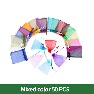 50 τμχ Τσάντα προστασίας φρούτων Pest Contro Plants Anti-bird Mesh bags Grow Gardening Strawberry Grape String bags Mesh pouch