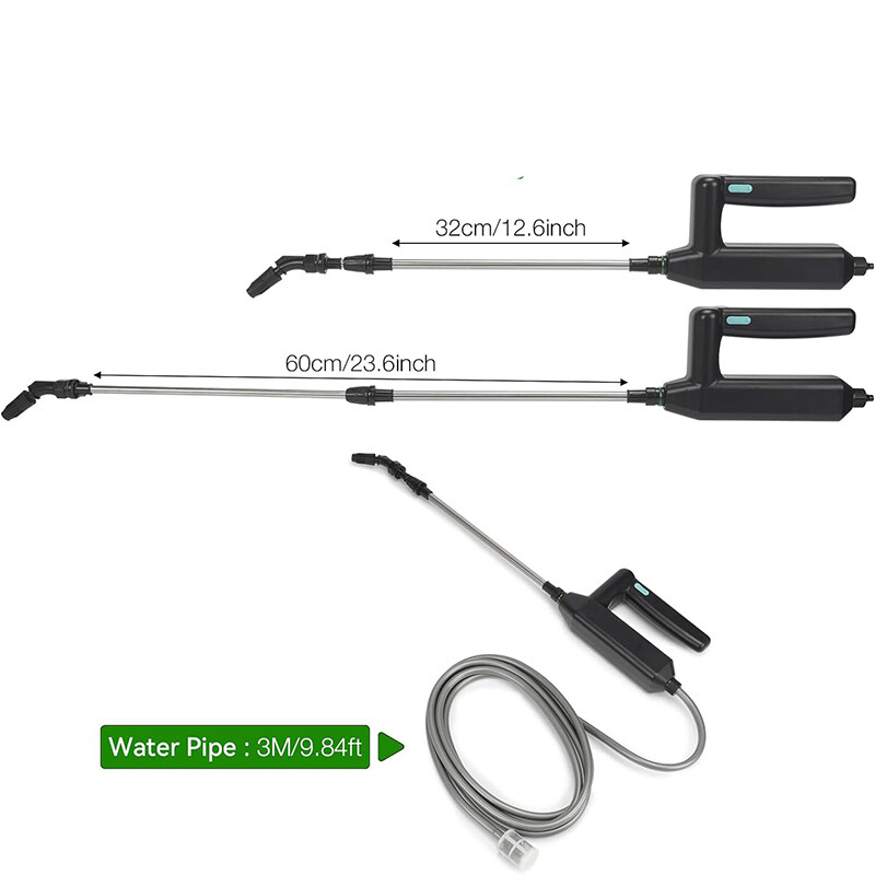 Įkraunamas elektrinis augalų sodo purkštuvas laistymo purškimo lazdelės akumuliatorius sodo purkštuvas Plant Mister purkštuvas kiemo vejos piktžolėms