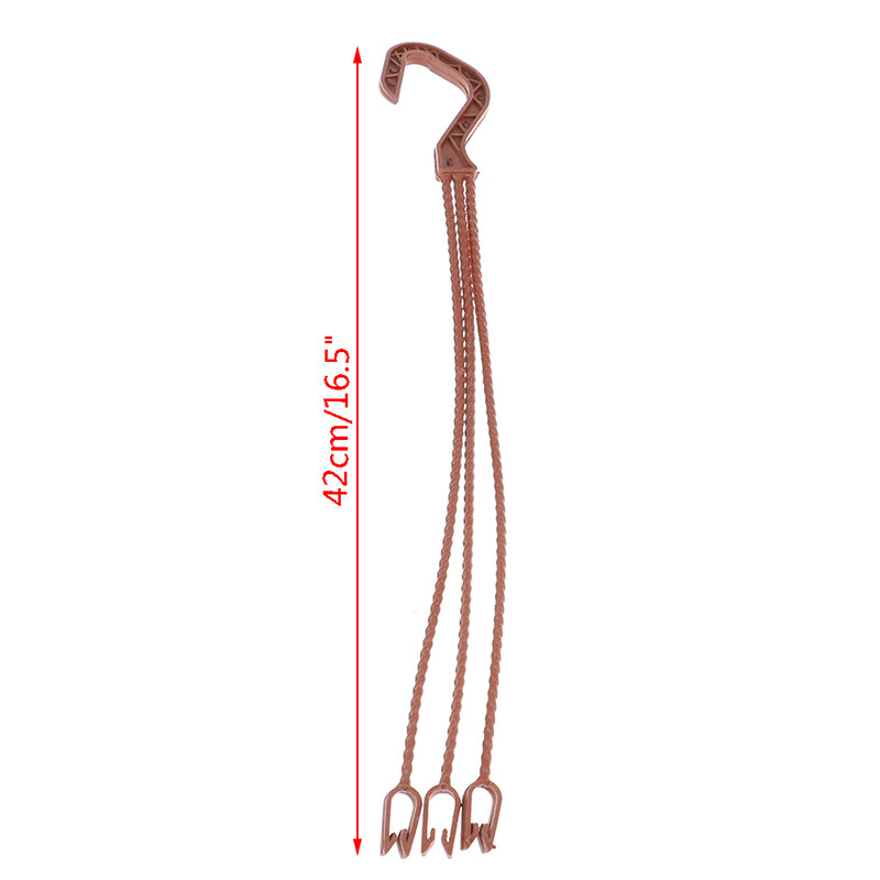 10 tk 42cm lillepotid rippuvad taimepotid riidepuu konks kraanikauss riidepuu Aiakorvihoidik rippuvad ketid aiatarvikud