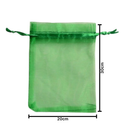 1/5/50/100pcs Τσάντα προστασίας σταφυλιού Grow Bag Mesh Φρούτα Προϊόντα Καταπολέμησης Παρασίτων Αναπνεύσιμη Γάζα Φράουλα Σάκοι Σπορόφυτου Οργάντζα