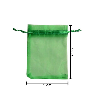1/5/50/100pcs Τσάντα προστασίας σταφυλιού Grow Bag Mesh Φρούτα Προϊόντα Καταπολέμησης Παρασίτων Αναπνεύσιμη Γάζα Φράουλα Σάκοι Σπορόφυτου Οργάντζα