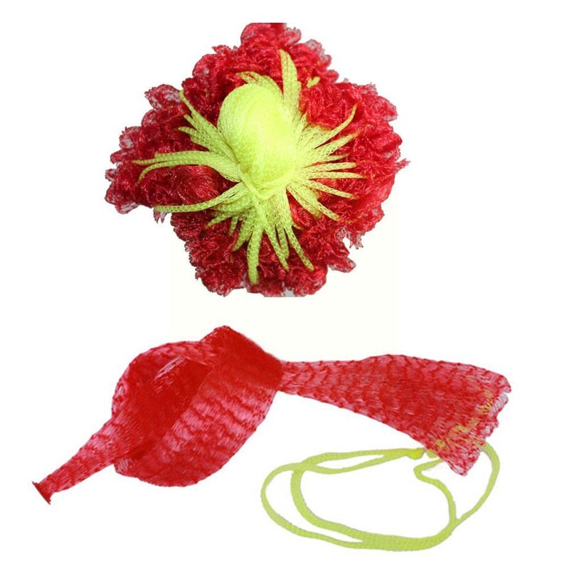 Tinklinis maišelis Kabantis arbūzas šiltnamyje su storu melionu kabanti virve, tinklelis Raudonas maišelis Apsauga sodinimas Hami maišelis Melionų tinklas K8T0