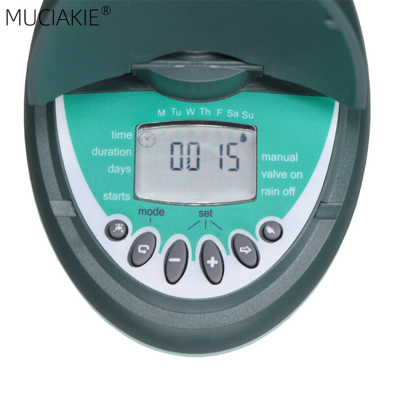 Aia automaatne kastmistaimer Nutika kodu programmeerimine Kastmisventiil Talutaimed Tilkniisutussüsteem LCD-ekraani kontroller