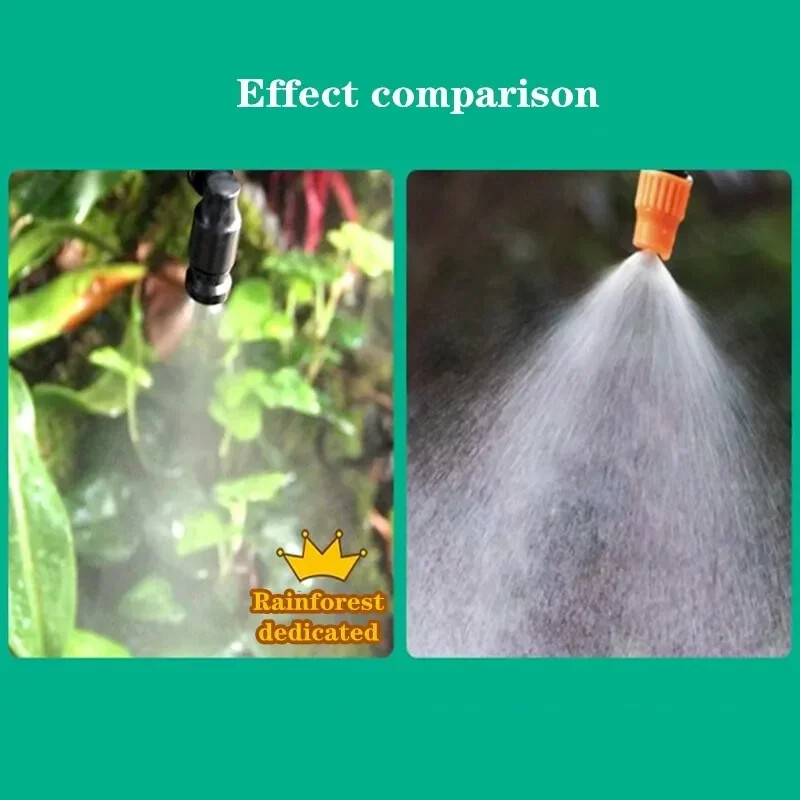 Roomajate 360 kraadi pöörlev uduvihmutus, reguleeritav kasvuhoone roomajate terraariumi pihusti jahutussüsteem