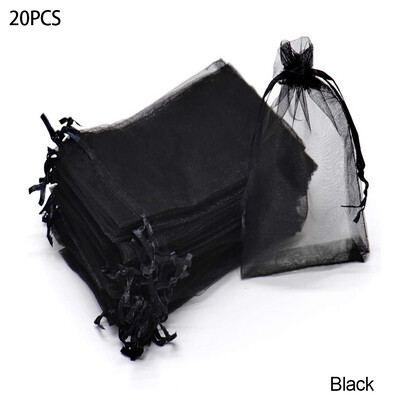 20 ΤΕΜ Σακουλάκια προστασίας φρούτων Garden Grapes Mesh Bag Agricultural Orchard Anti-bird Ditting Cover Vegetable Strawberry Grow Bag