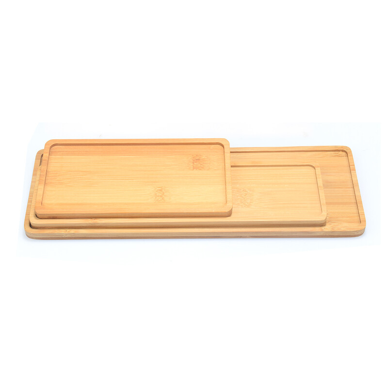 Ristkülikukujulised bambusest taimede alustassid Sukulentsed lillepottide istutusalused Puidust kandik taimepotid Lilleistutusmasin, mis hoiab bambusest käsitöö