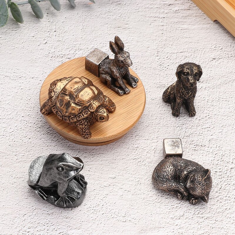 3 vnt. Sodo dekoro Gyvūninės dervos augalų stovas Augalų vazono pėdai Bonsai stovas gėlių vazonas