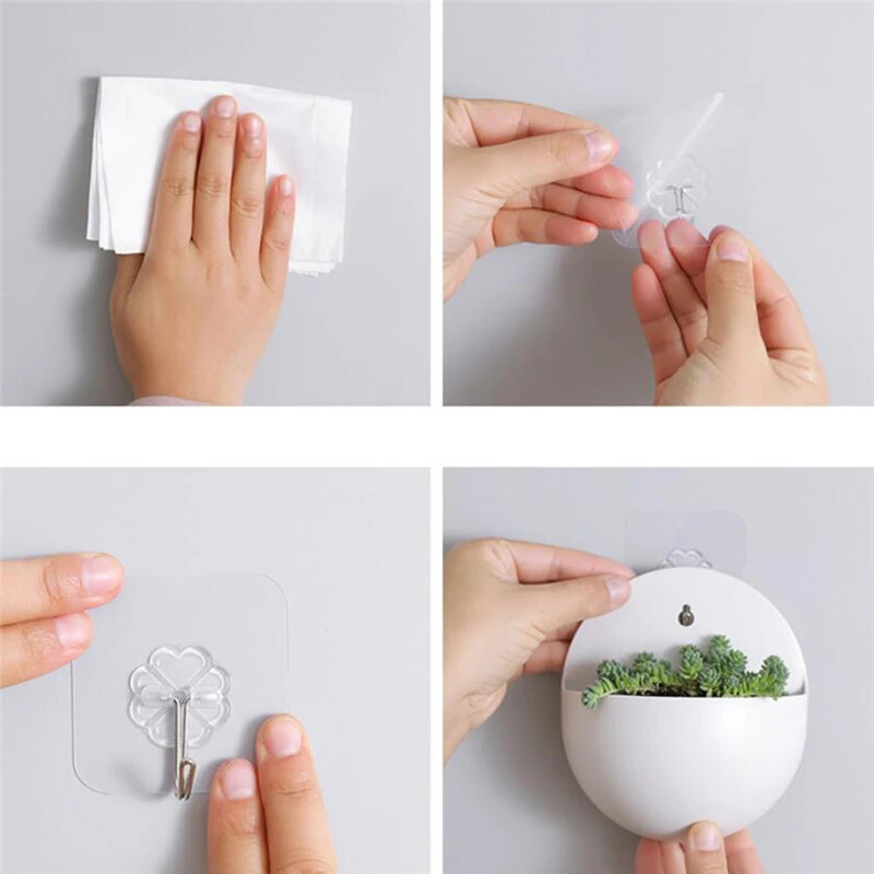 1tk Kaasaegne plastikust vaas Seinale kinnitatav rippuv lillevaas Hüdropooniline taim Lillepotid Dekoratsioonikorv Planter Kodu Toakaunistus