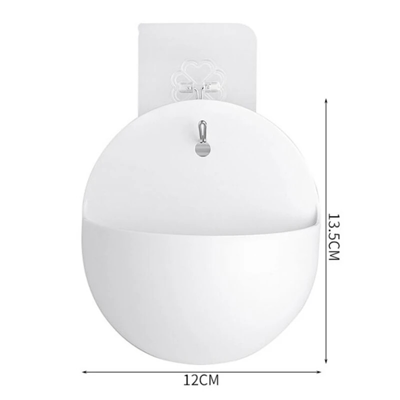 1tk Kaasaegne plastikust vaas Seinale kinnitatav rippuv lillevaas Hüdropooniline taim Lillepotid Dekoratsioonikorv Planter Kodu Toakaunistus