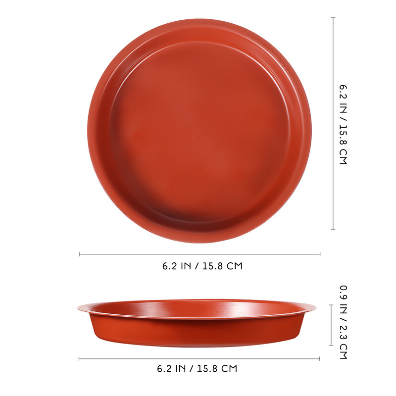 5 vnt. vazoninių augalų pagrindo lėkštės Stalinės vazoninės apvalios vazoninės lėkštės