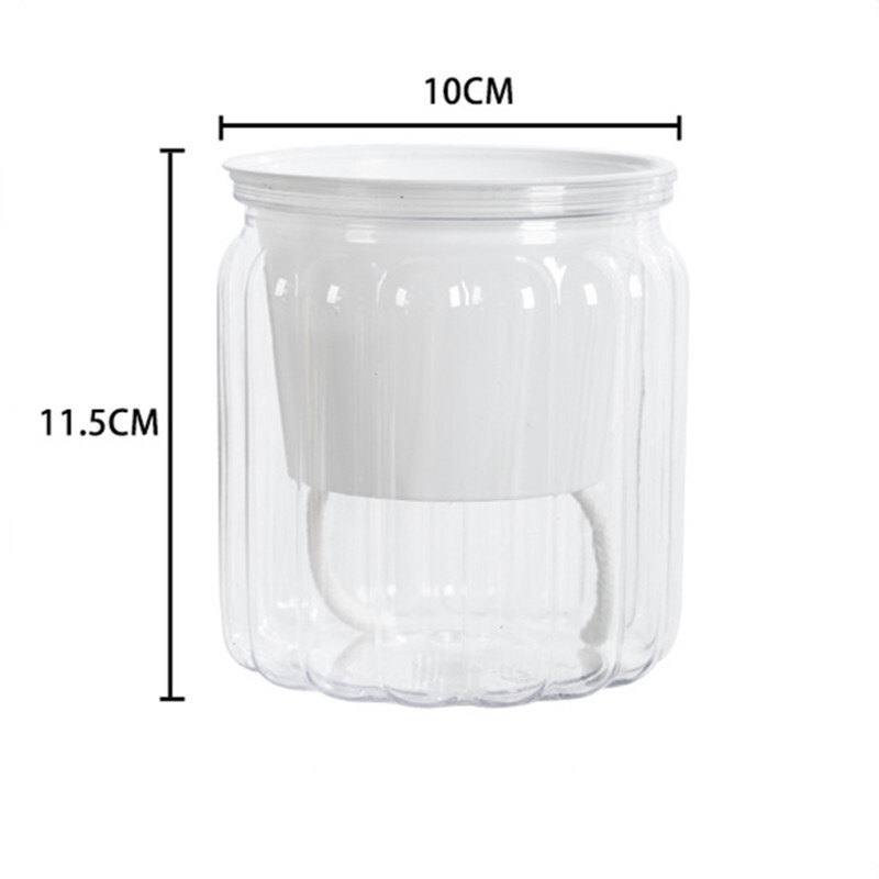 Plastikust lillepott mahlakad taimepotid Isekastvad istutuspotid Kodu Lauapealsed lillepott Kodu Bonsai Dekoor Kaasaegne kaunistus