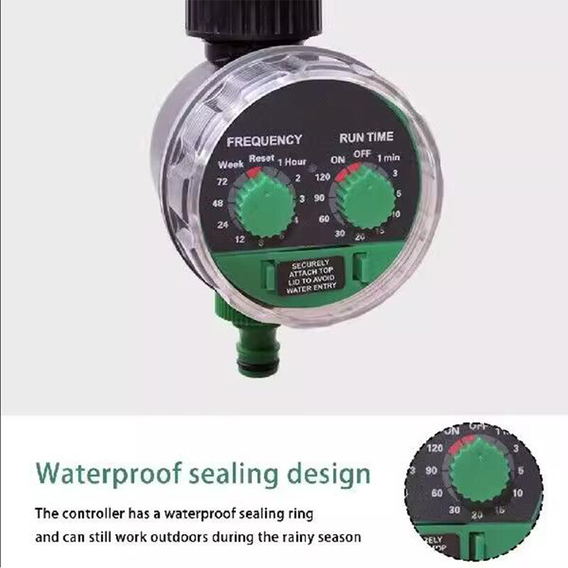 Sodo rutulinis vožtuvas Automatinis elektroninis laistymo laikmatis Namų sodo laistymo laikmatis 0 Vandens slėgio darbinė valdiklio sistema