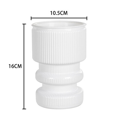 Lazy Hidroponinis gėlių vazonas Automatinis vandenį sugeriantis vazonas Savaime laistomas gėlių vazonas Plastikiniai augalų vazonai Namų sodo dekoras