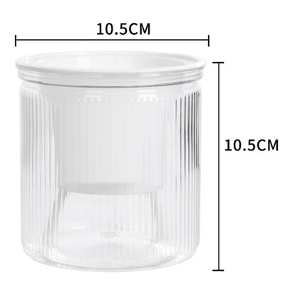 Lazy Hidroponinis gėlių vazonas Automatinis vandenį sugeriantis vazonas Savaime laistomas gėlių vazonas Plastikiniai augalų vazonai Namų sodo dekoras