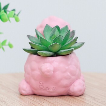 Κεραμικό Animal Flower Pot Cartoon Dog Mini Pot Succulents Plants Bonsai Pots for Artificial Succulent Plants Διακόσμηση σπιτιού