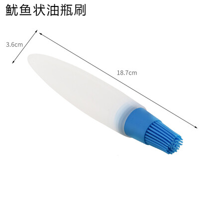 Удобна силиконова тава за засмукване Четка за бутилки с масло Многофункционална четка за печене и барбекю Масло Кухненски инструмент