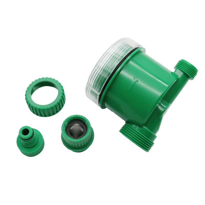 3/4" Αρσενικό νήμα οθόνη LCD με χρονοδιακόπτη νερού 4/7 mm 8/11 mm 2-Way Outlet Water Splitter Garden Αυτόματος ελεγκτής νερού άρδευσης