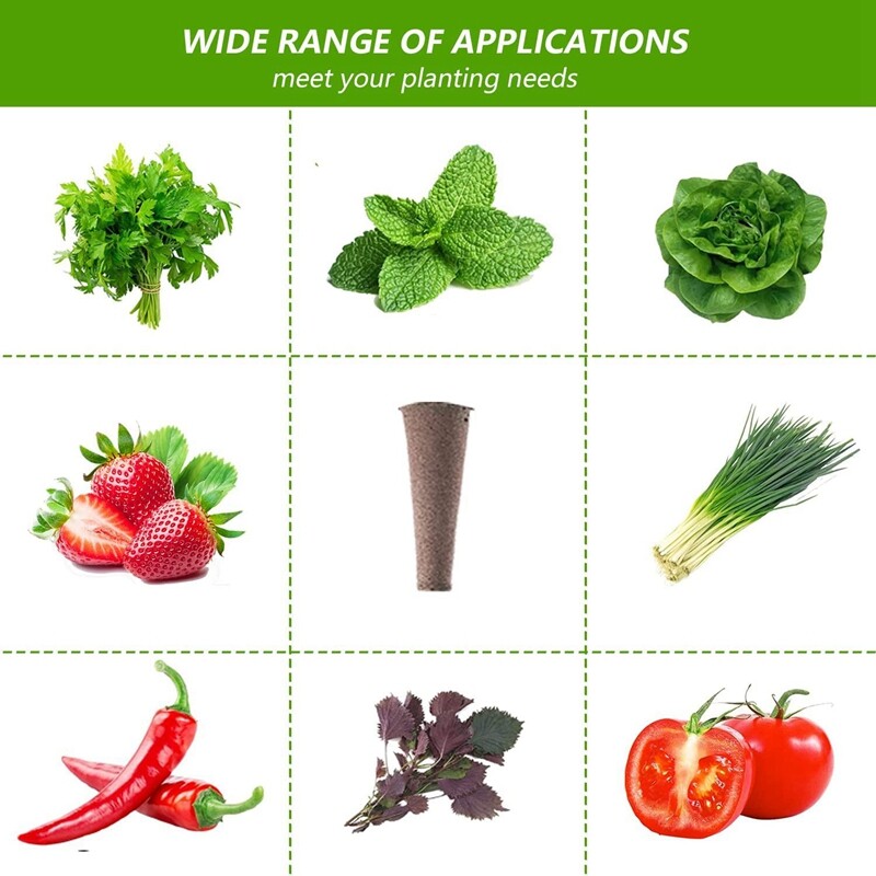 Kasvatamise käsnad kasutamiseks koos Aerogardeniga, keskkonnasõbralikud taimekasvatuspistikud käsnad hüdropooniliste taimede kasvatamiseks, 50 tk.